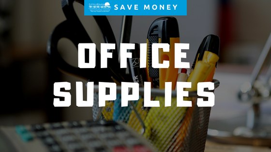 Save Money on Office Supplies