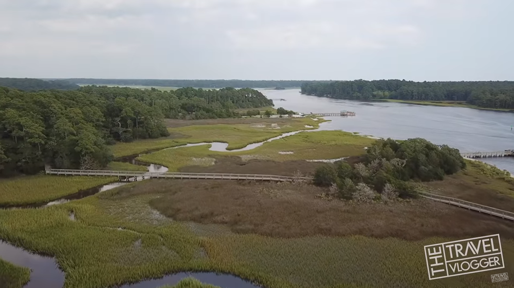 boardwalk in Little River