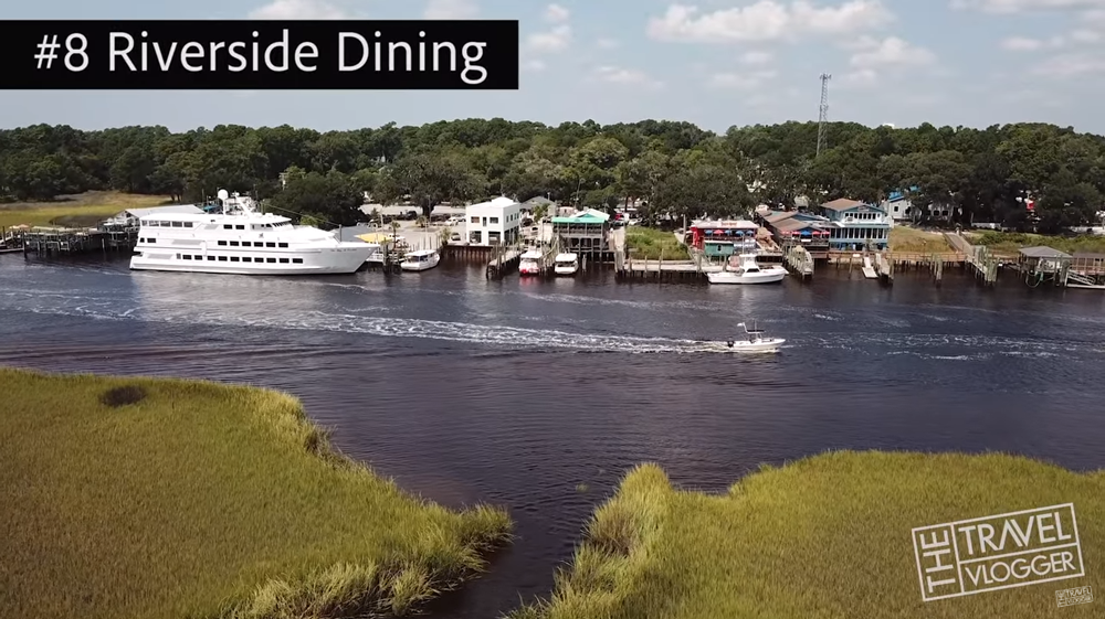 Riverside dining near Myrtle Beach