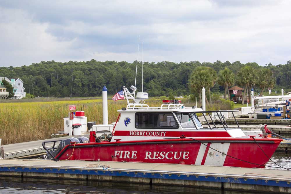 horry county fire rescue boat