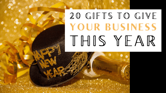 20 gifts to give your business this year