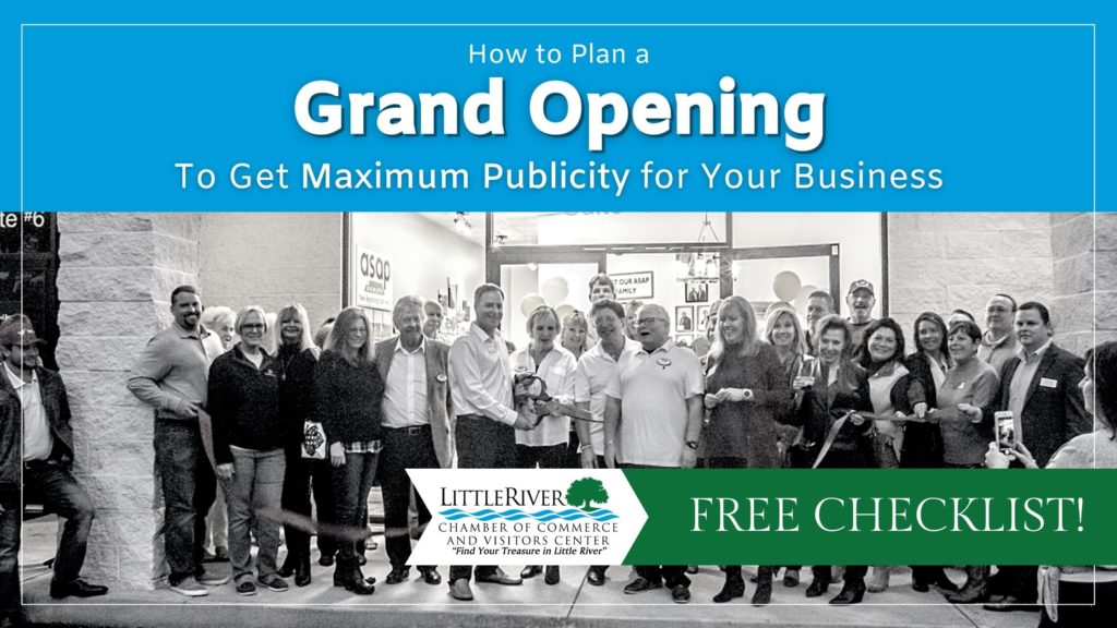 Get the Free Checklist to Plan a Great Grand Opening