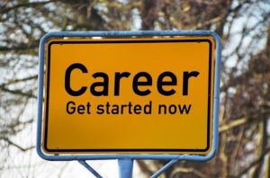 Career: Get Started Now sign