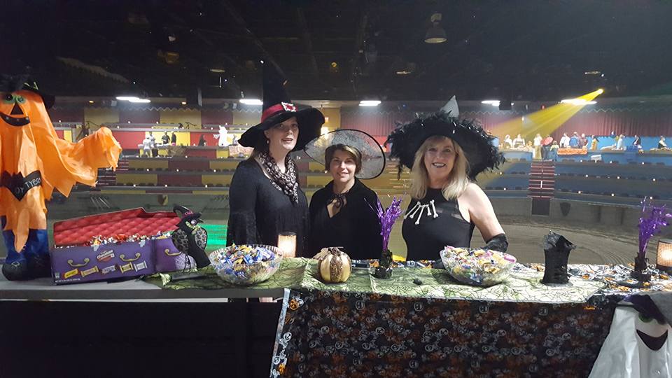Little River Chamber staff at Medieval Times' Treats for Special Kids